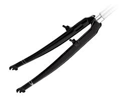 26x38x195mm Threaded Black Bicycle Forks