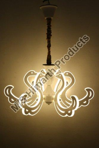 Peacock Chandelier Ceiling Lamp