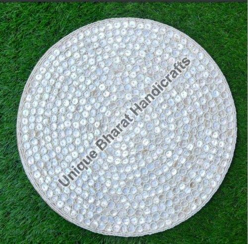 14.5 Inch Glass Beaded Table Mats