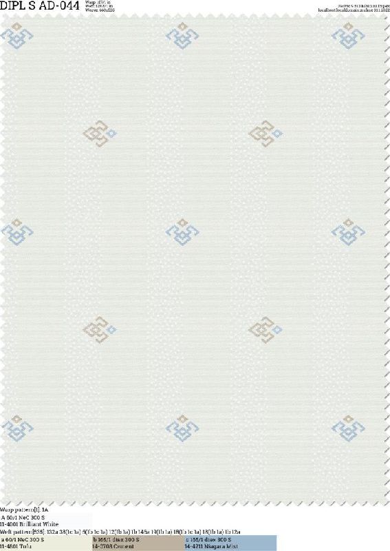 Chenille Yarn Jacquard Fabric