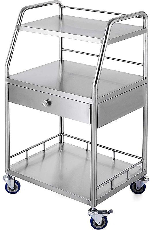 Stainless Steel Lab Trolley