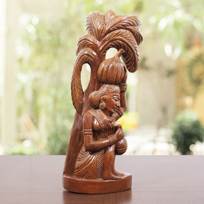 Wooden Tribal Statue