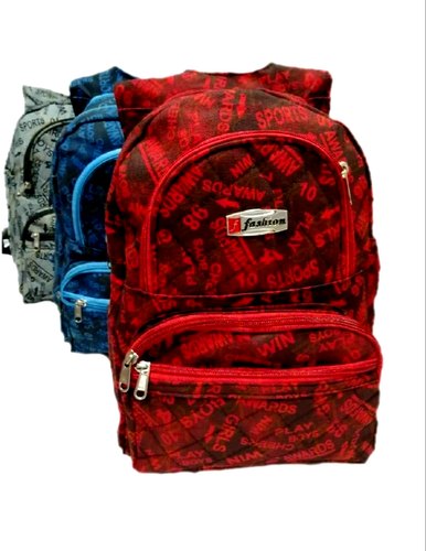 Canvas Girls College Backpack Bag