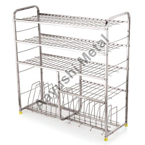 Stainless Steel Storage Kitchen Rack