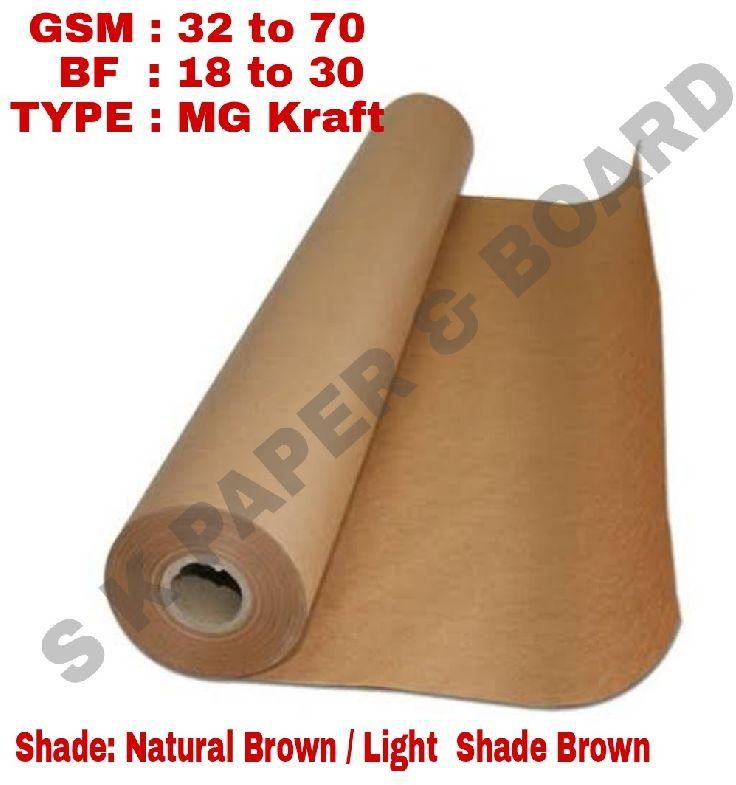 MG Kraft Paper for Poly Coating & Lamination (upto 80gsm)