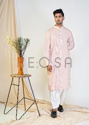 Mens Rose Kurta