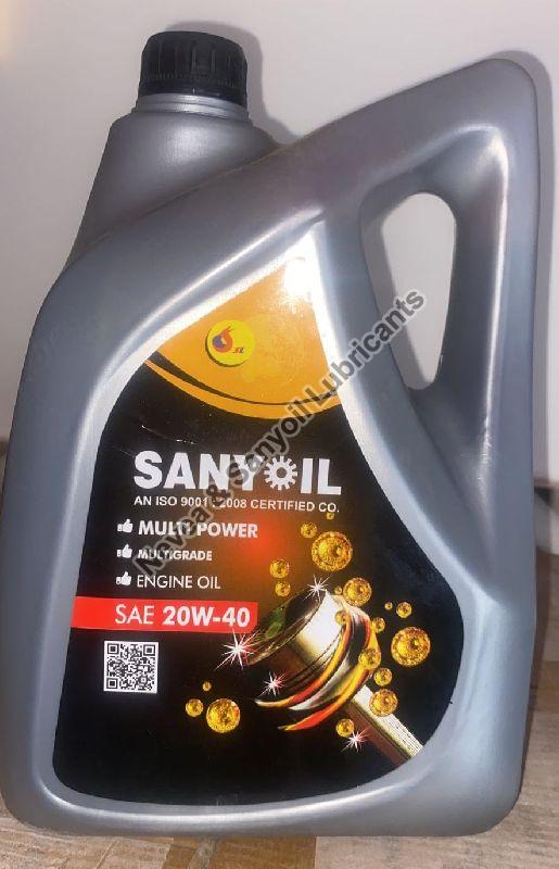 Sanyoil SAE 20W40 Multi Power Multigrade Engine Oil