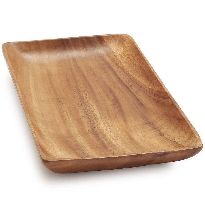 Brown Wooden Tray