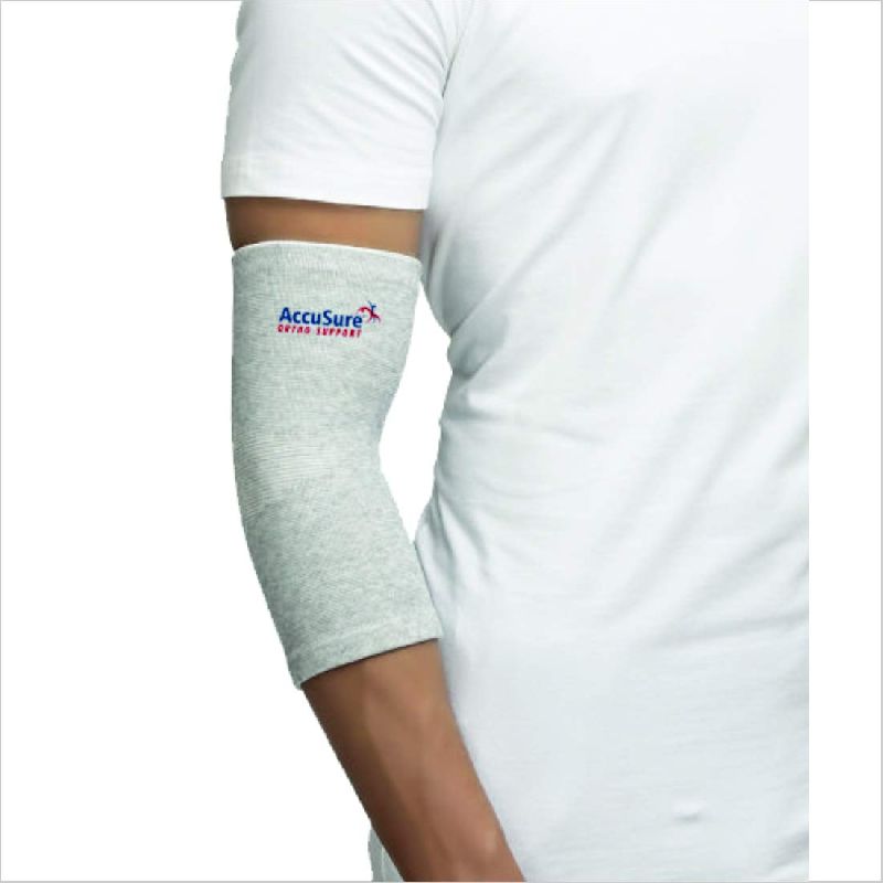 Accusure Bamboo Yarn Elbow Support