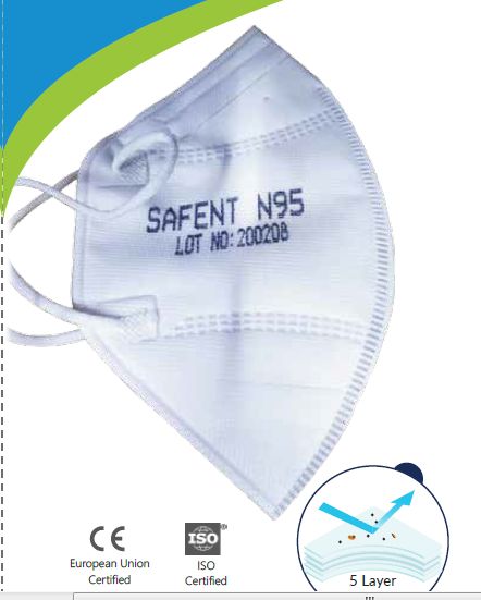 Safent N95 Face Mask