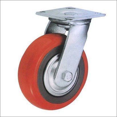 Red Trolley Caster Wheel