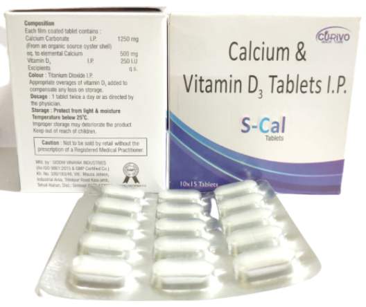 Calcium & Vitamin D3 Tablets