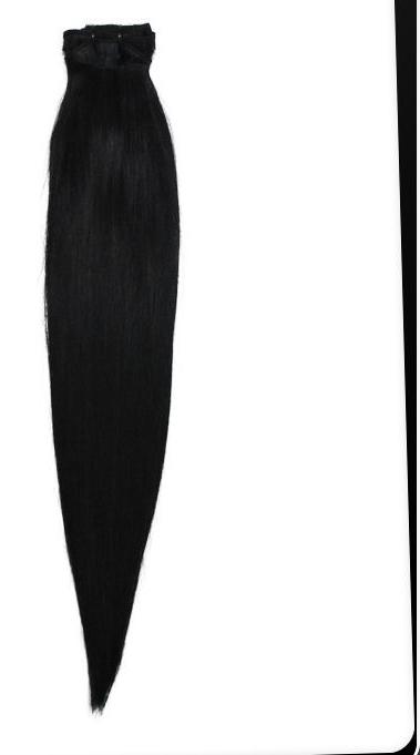 A1EH007 Weft Silky Straight Hair Extension