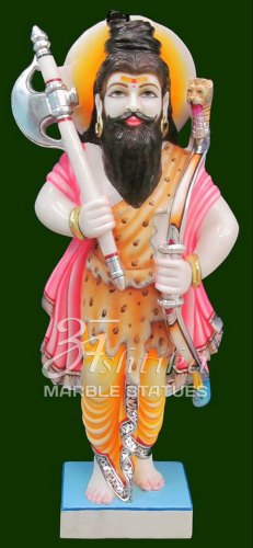 Marble Parshuram Statue