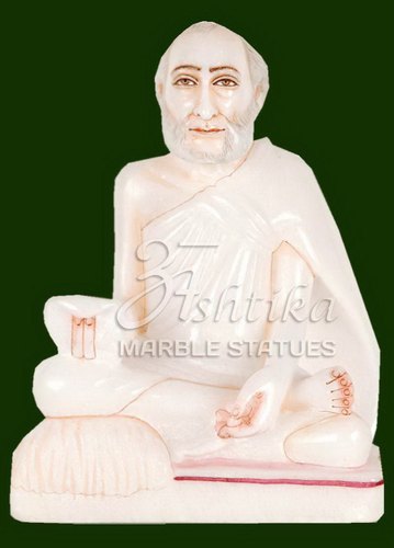 Marble Rajendra Suri Statue