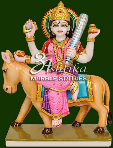 Marble Sheetla Mata Statue