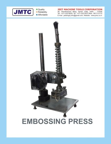 Leather Embossing Press