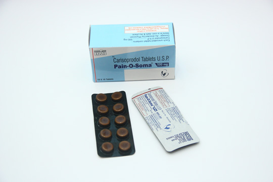 Pain-O-Soma 500mg Tablets