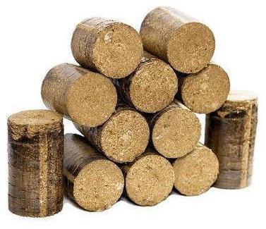 Groundnut Biomass Briquettes