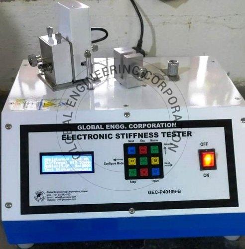 Touch Screen Controlled Stiffness Tester