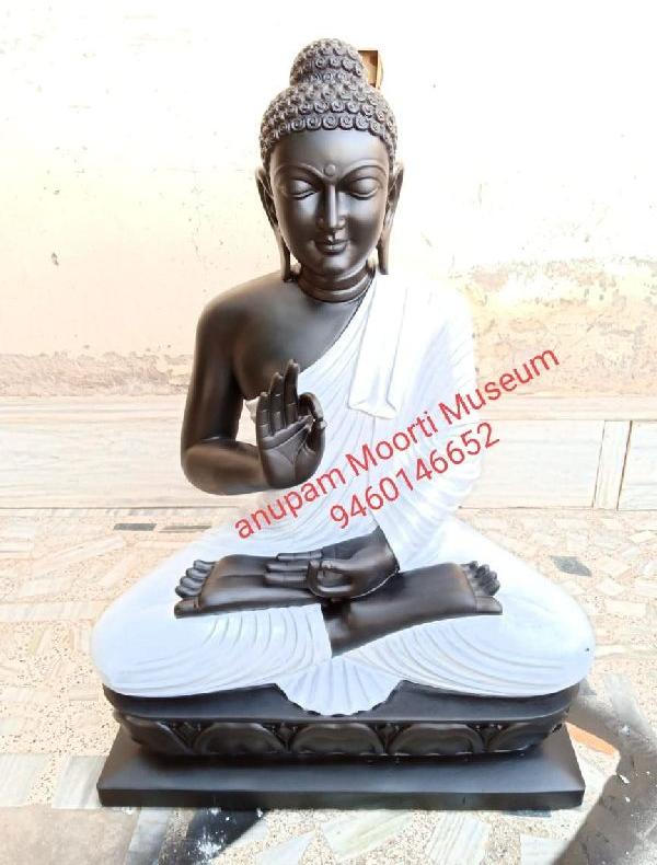 Marble Black Buddha Statue