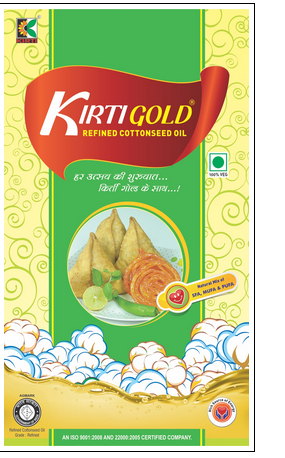 Kirti Gold Cotton Seed Oil