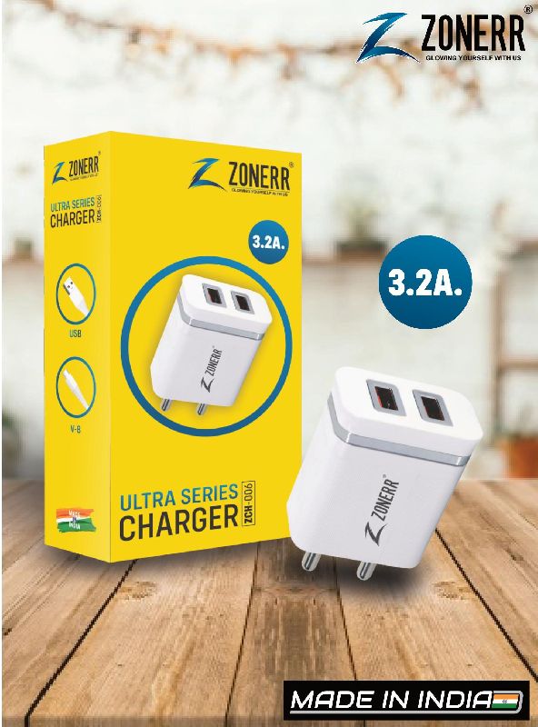 Zonerr 3.2 Amp Mobile Charger