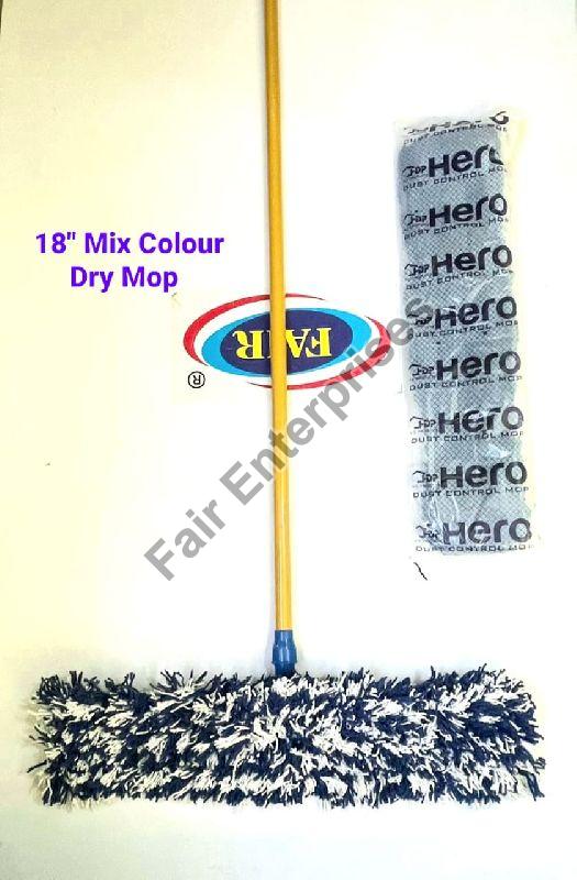 24\'\' Mix Colour Dry Mop
