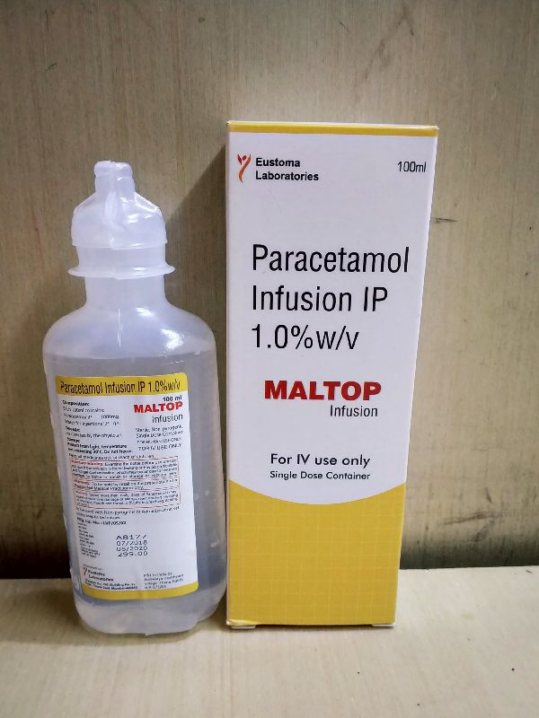 Paracetamol Infusion Ip (1.0%w/v)