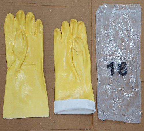 16 Inch PVC Supported Hand Gloves