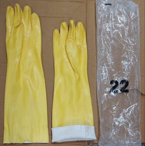 22 Inch PVC Supported Hand Gloves