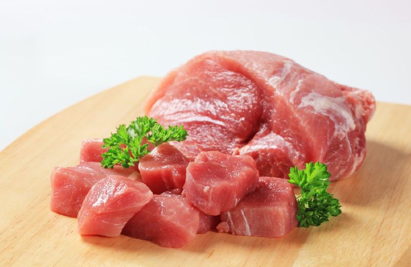 Boneless Pork Cube Raw