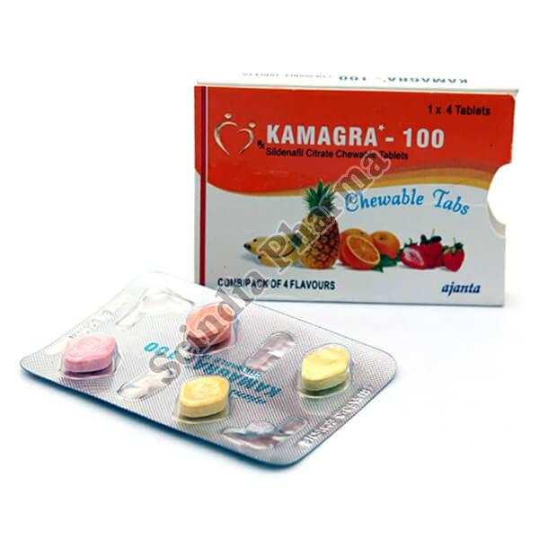Kamagra 100mg Chewable Tablets