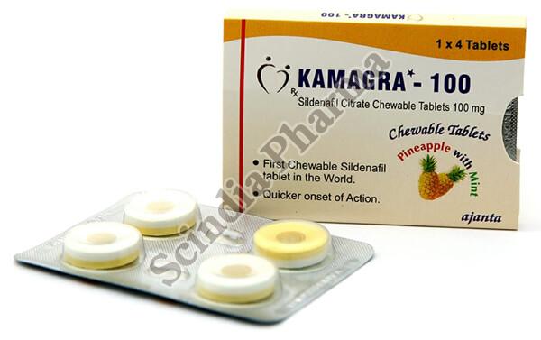 Kamagra Round Polo Pineapple and Mint Tablets