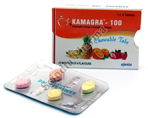 Kamagra Soft Chewable 100mg Tablets