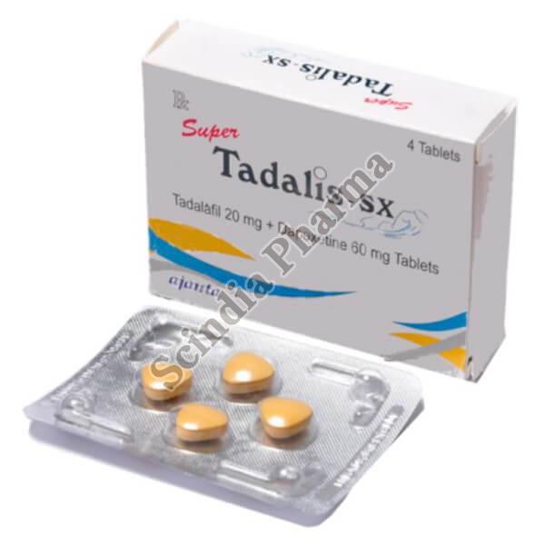 Super Tadalis-SX 80mg Tablets