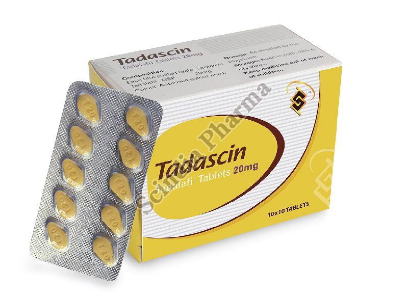Tadascin 20mg Tablets