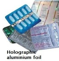Holographic Aluminium Foil
