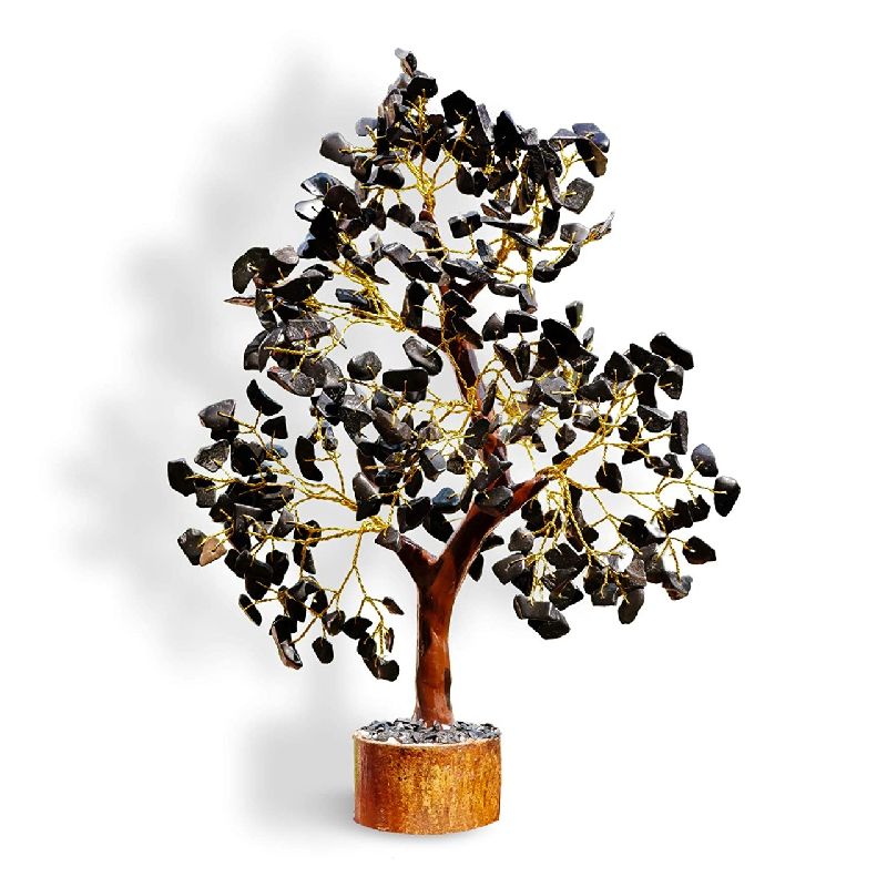 300 Beads Black Tourmaline Gemstone Tree
