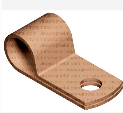 Copper One Hole Cable Clip