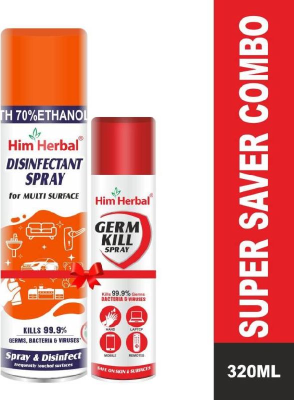 Him Herbal Gas Based Disinfectant Spray