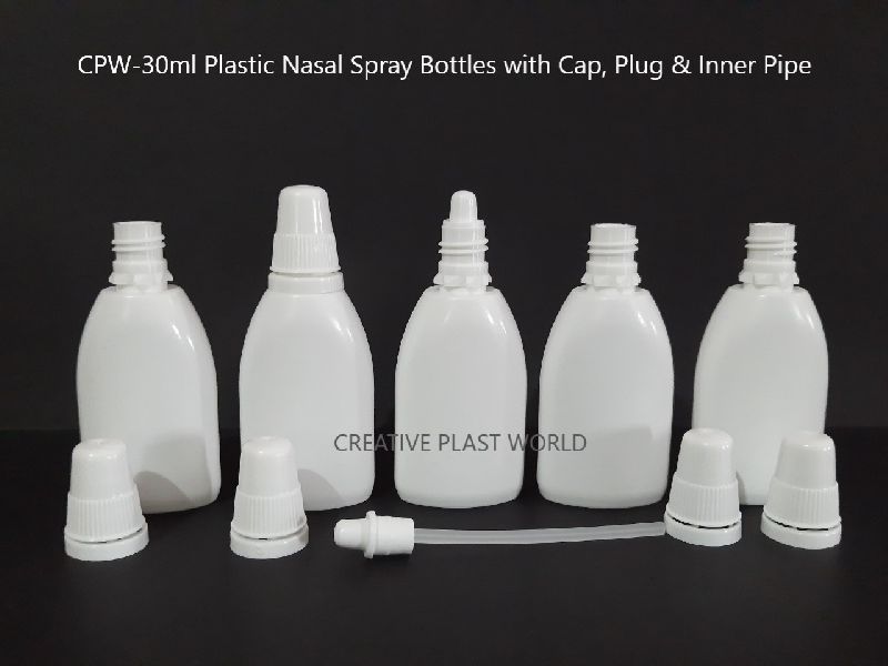 Plastic 30ml Nasal Spray Bottle