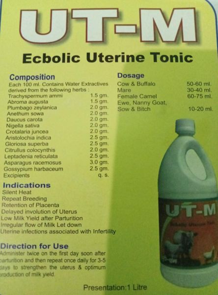 UT-M Veterinery Uterine Tonic