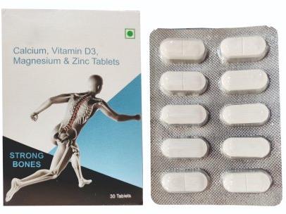 Calcium Vitamin D3 Magnesium and Zinc Tablets