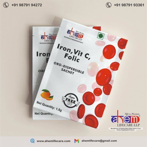 Iron Vitamin C Folic Acid Sachet