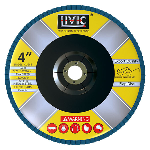 Zirconia Aluminum Oxide Flap Disc