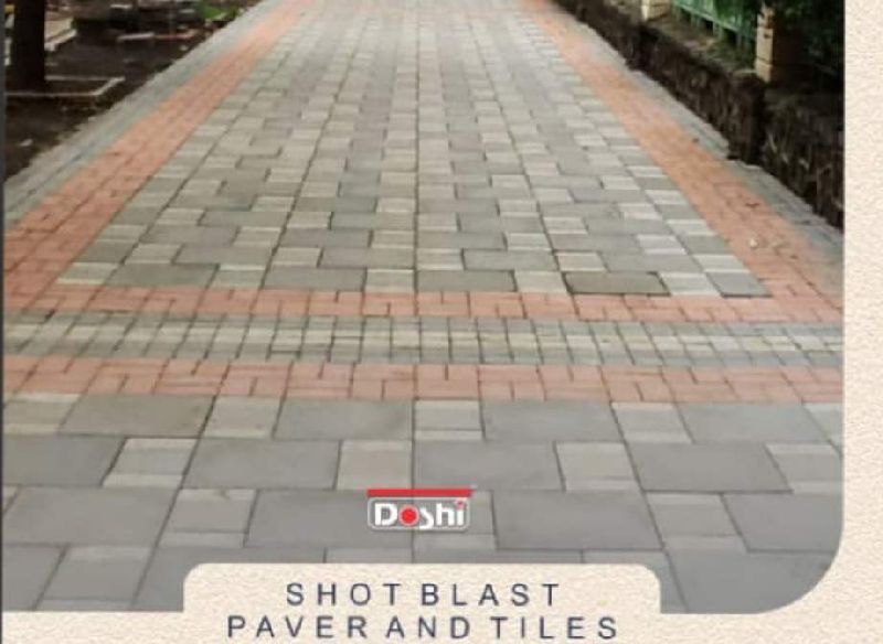 Single Shot Blast Paver Tiles