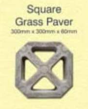Square Grass Paver