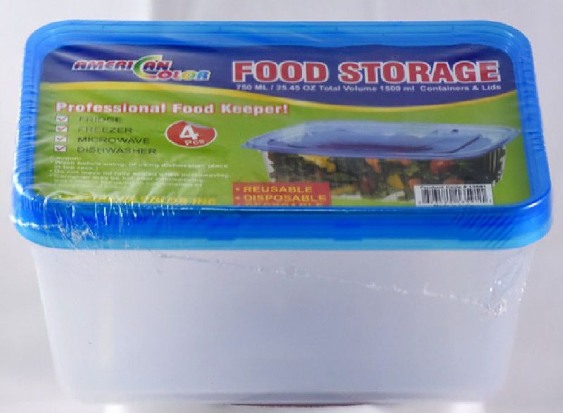 13591 Plastic Food Storage Box