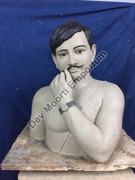 Marble Chandrashekhar Azad Statue